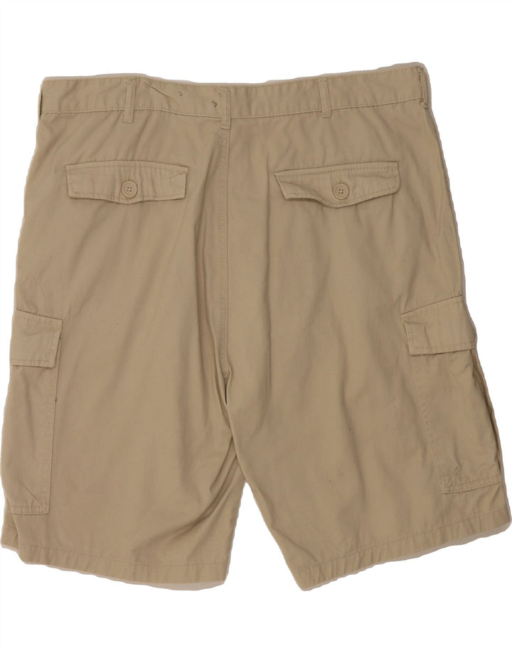 VINTAGE Mens Cargo Shorts W40 XL Beige Vintage Vintage and Second-Hand Vintage from Messina Hembry 