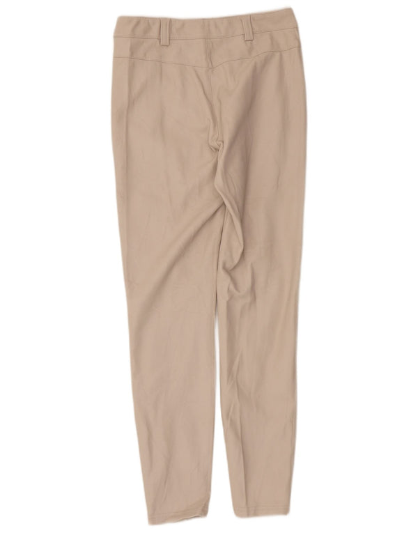 Damskie spodnie obcisłe Topshop UK 10 Small W28 L27 Beżowe