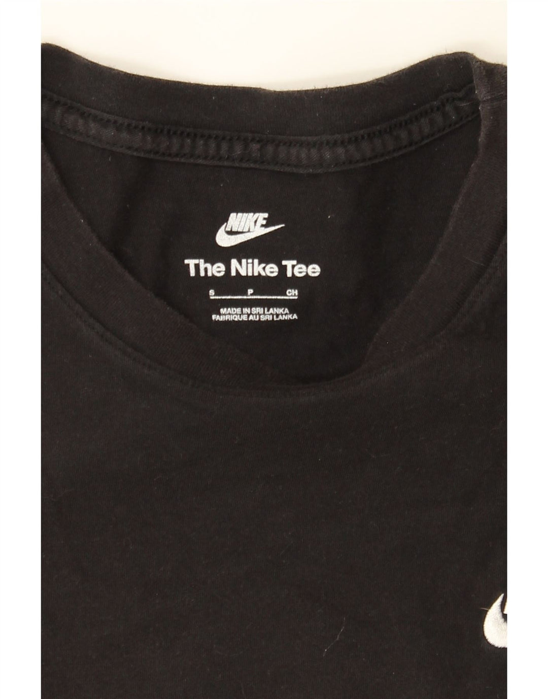 NIKE Mens T-Shirt Top Small Black Cotton Vintage Nike and Second-Hand Nike from Messina Hembry 