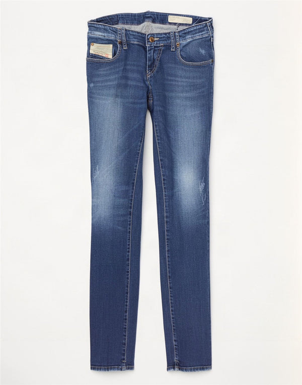 Diesel Damskie Guppe Niska Talia Super Slim Skinny Jeans W29 L34 Niebieski
