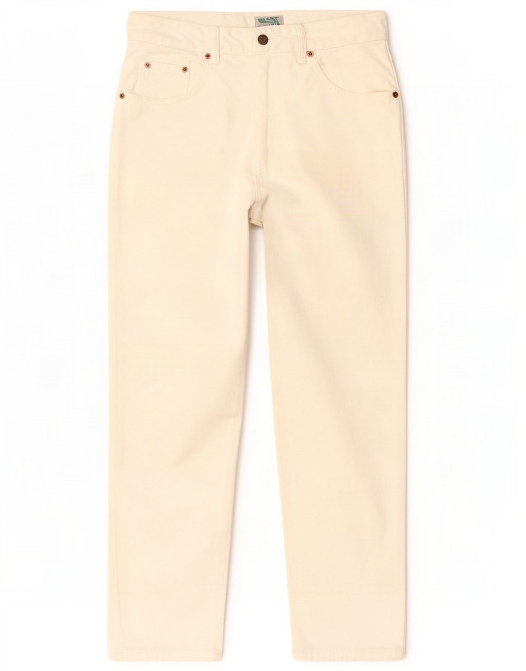 Dżinsy damskie jednolite W28 L29 Off White
