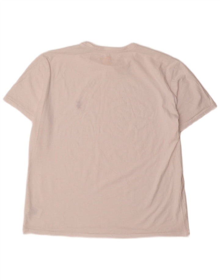 Koszulka męska Polo Ralph Lauren Top średnia biała bawełna