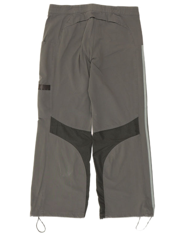 Damskie spodnie wiatrówkowe Adidas Cargo UK 12 w kolorze średnioszarym