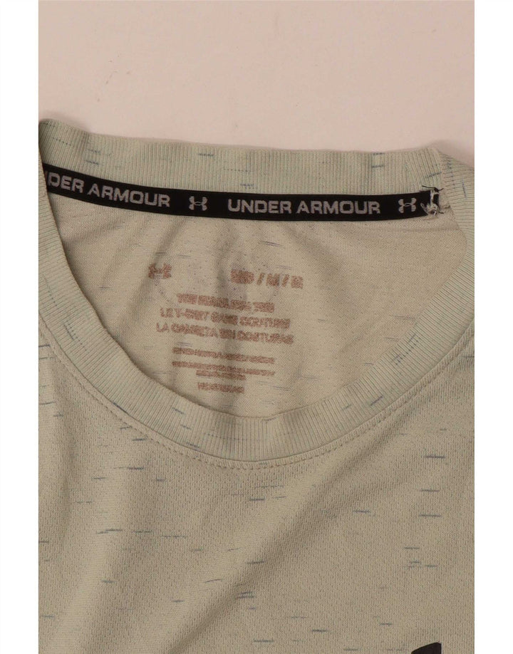 Męska koszulka t-shirt Under Armour w kolorze średniego niebieskiego nakrapiana