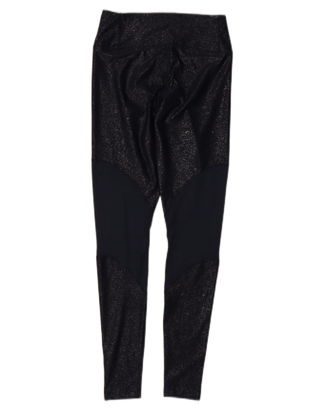 Legginsy damskie Nike UK 4 XS, granatowy, poliester z blokami kolorów