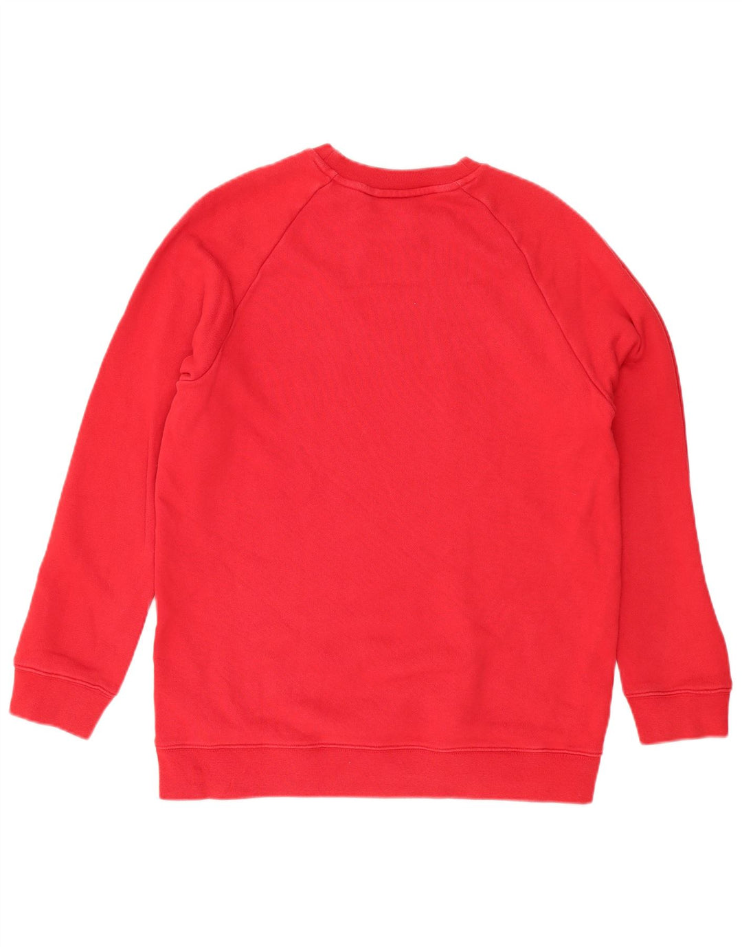 Damska bluza ADIDAS z grafiką, UK 12, średnia czerwona bawełna