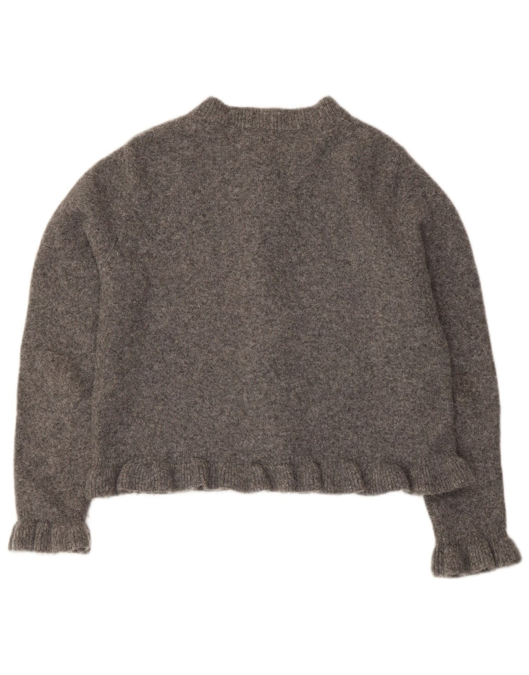 Sweter damski Zara Bolero UK 14, średni szary poliester