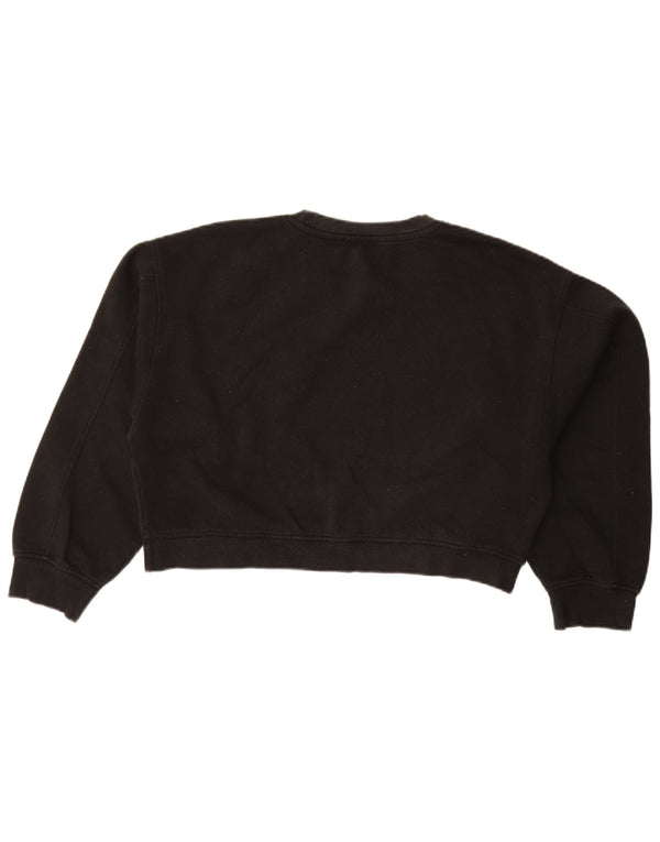 Damska bluza oversize Zara Crop UK 14, duża czarna