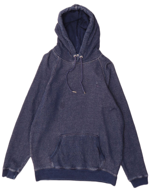 Jack Wills Męski sweter z kapturem XS, granatowy, bawełniany