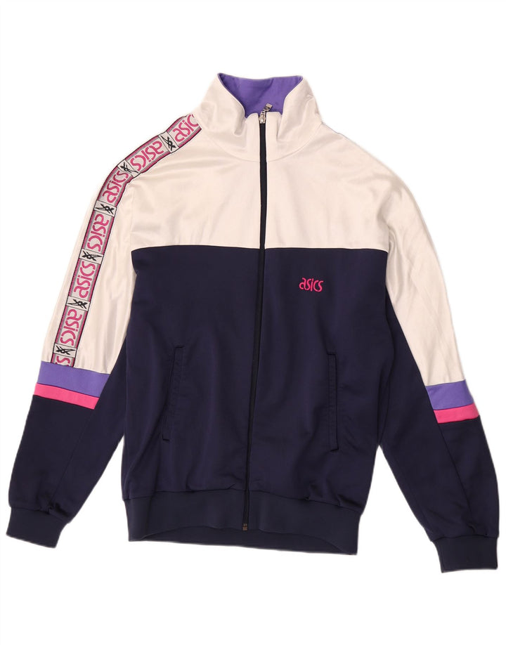 Męska kurtka dresowa Asics Graphic IT 50 w kolorze średniej bieli