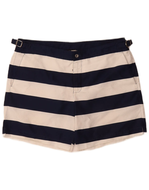 Damskie spodenki Chino Dolce & Gabbana, duże, W34, kaszmirowe, granatowe paski
