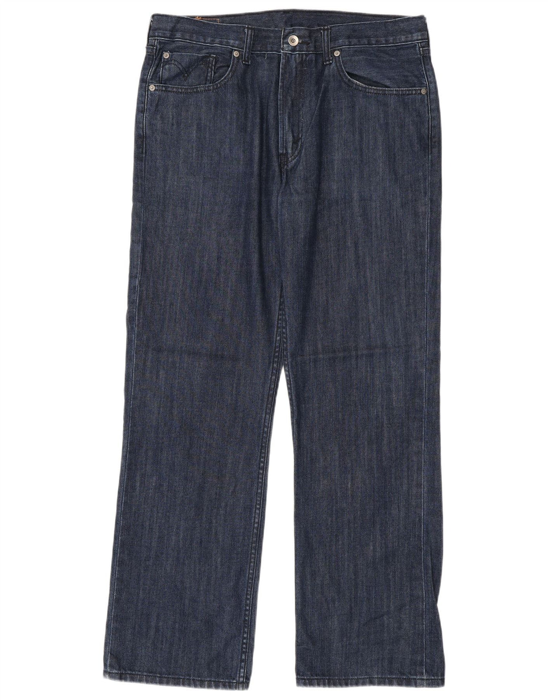 Męskie dżinsy Levi's 506 Straight W36 L32 Granatowa bawełna
