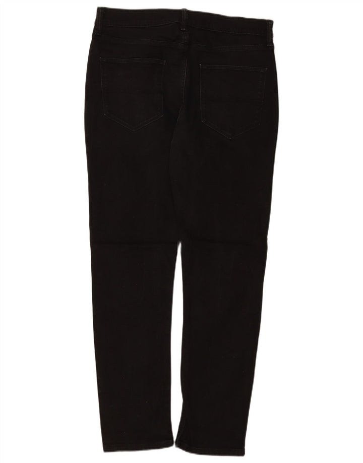Męskie jeansy Marks & Spencer Regular Slim W32 L31 Czarne bawełniane