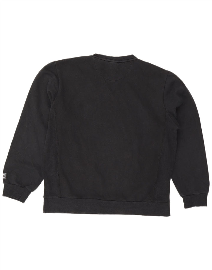 Męska bluza z grafiką Puma, duża, czarna, bawełniana