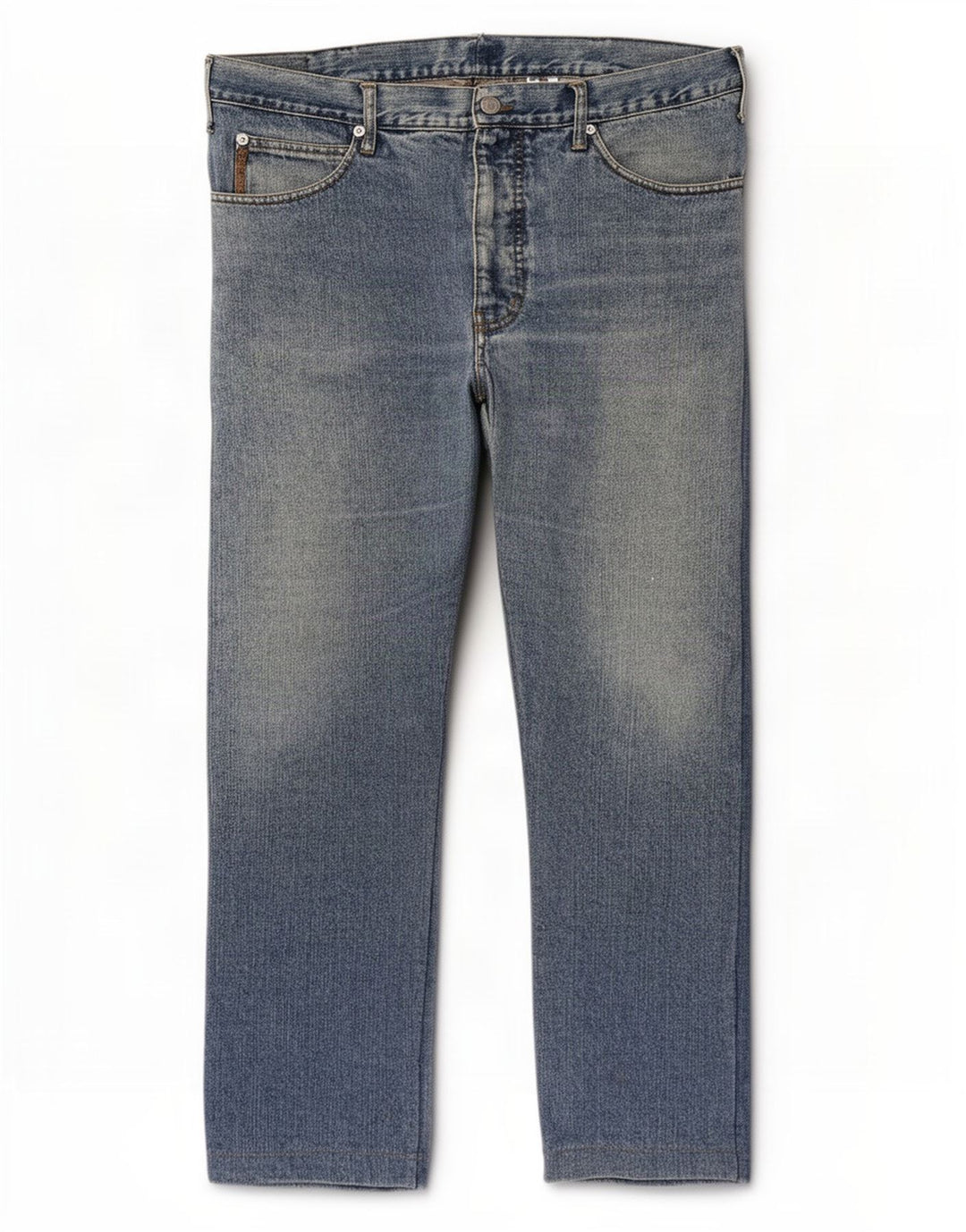 Męskie jeansy Armani Comfort Fit Straight W40 L28 Niebieskie