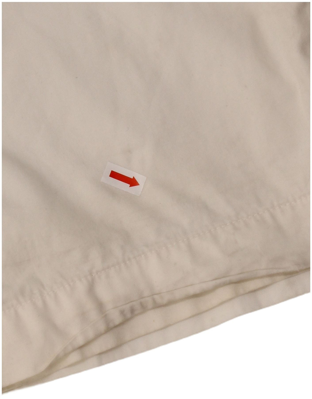 Damskie spodnie typu chino o luźnym kroju DIESEL W28 L31 Biała bawełna