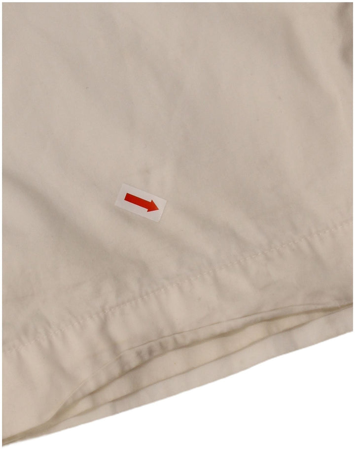 Damskie spodnie typu chino o luźnym kroju DIESEL W28 L31 Biała bawełna