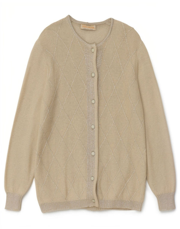 Sweter damski John Walker UK 18 XL Szary Argyle/Diamentowa wełna