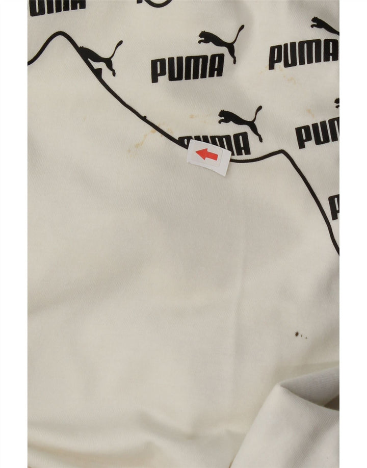 Męski T-shirt Puma z grafiką, mały, biały