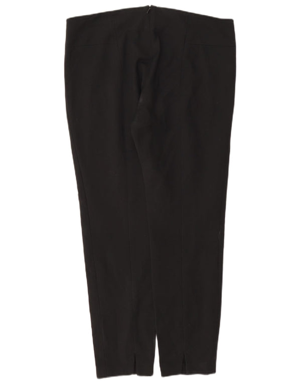 Damskie zwężane spodnie codzienne French Connection UK 12 Medium W34 L27 Czarne