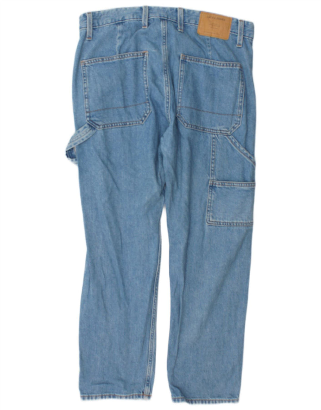 Damskie jeansy Jack & Jones Cargo Straight W34 L30 Niebieskie, bawełniane