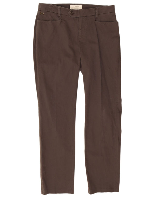 Damskie spodnie codzienne Marlboro Classics UK 12 Medium W30 L28 Szara bawełna