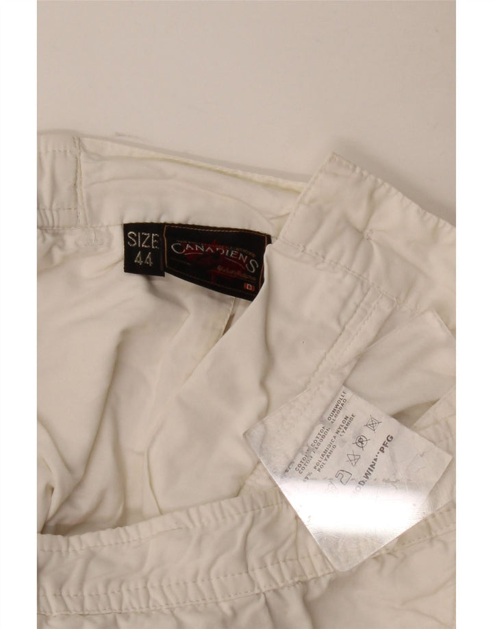 Damskie spodenki Chino Canadiens IT 44 Medium W30 Biała bawełna