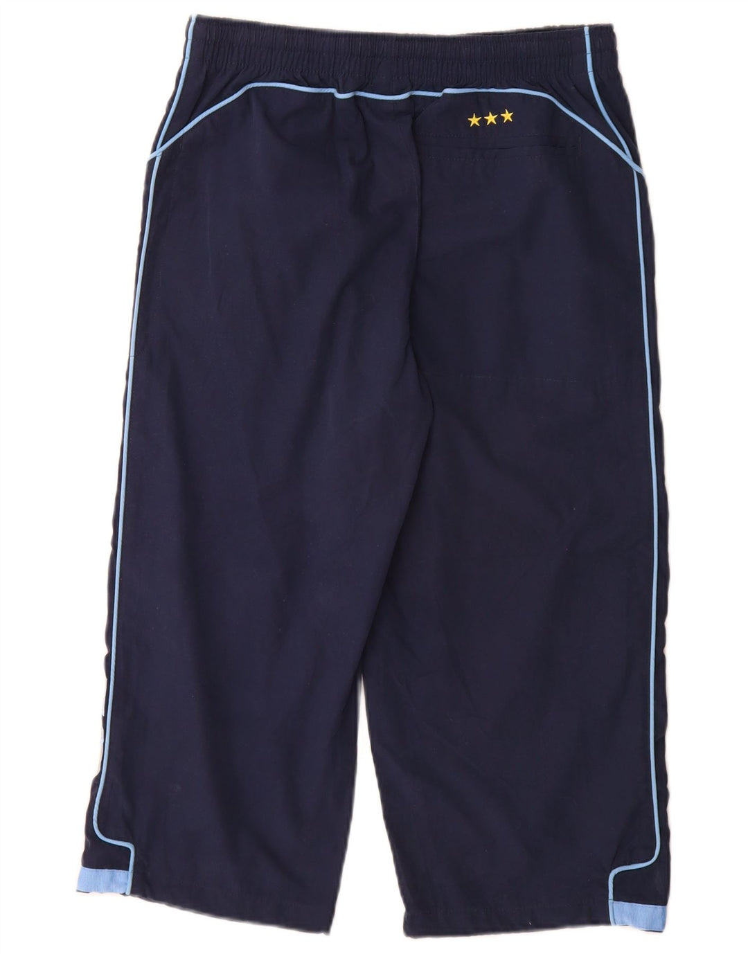 Męskie spodnie dresowe Nike Graphic Capri, średni granat, blok kolorów