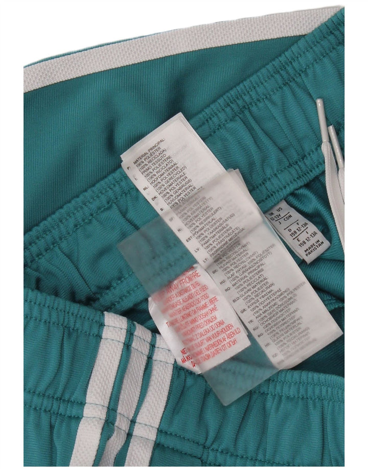 Adidas Dziewczęce Spodnie dresowe Joggery 12-13 lat Niebieski Poliester