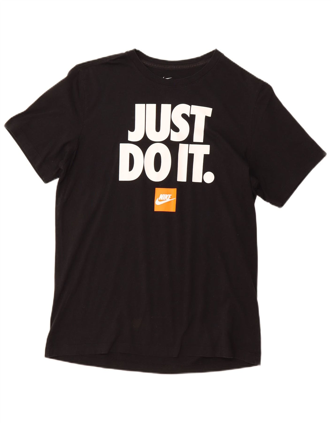 Męski T-shirt z grafiką NIKE, duży, czarny, bawełniany