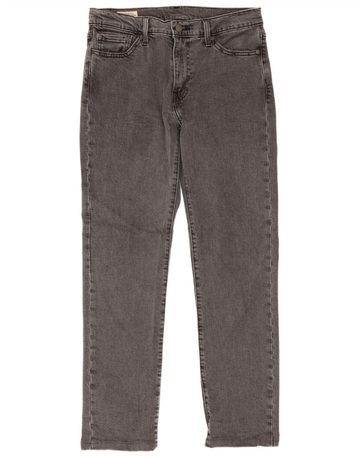 Męskie jeansy Levi's 511 Slim W30 L30 Szara bawełna