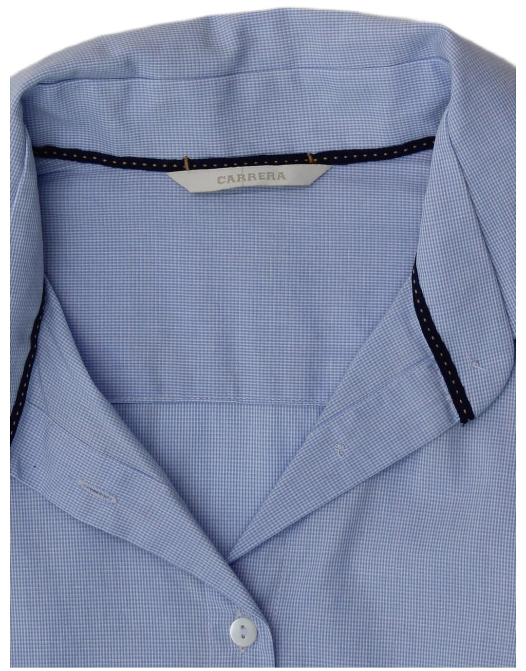 Koszula damska Carrera UK 12 w średnią niebieską kratkę