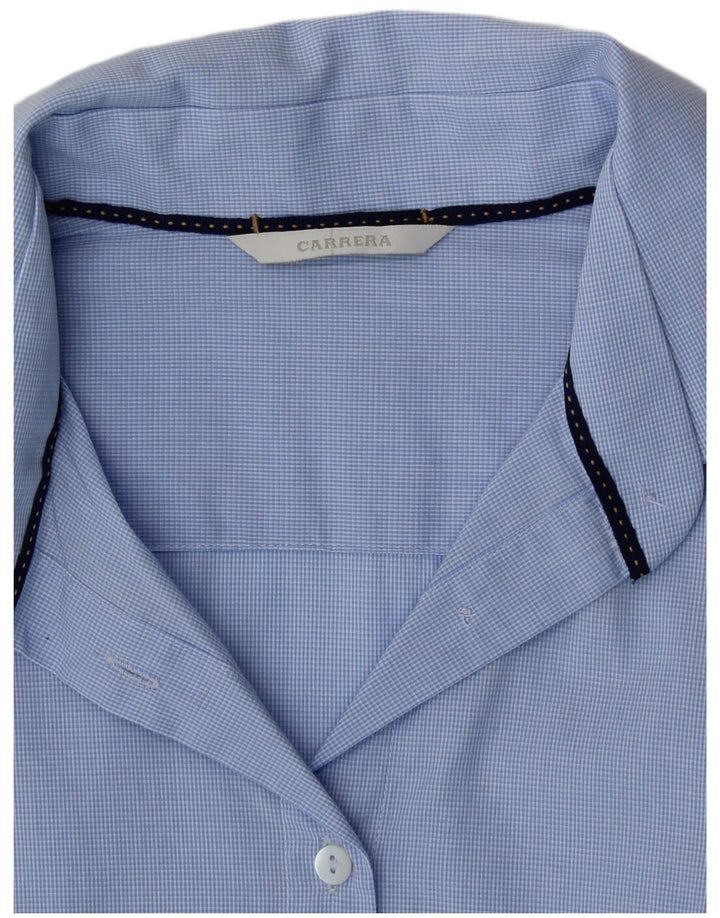 Koszula damska Carrera UK 12 w średnią niebieską kratkę