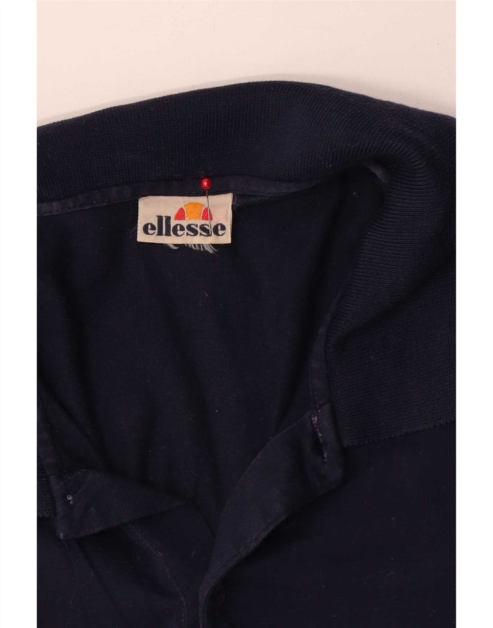 Męska koszulka polo Ellesse, duża, granatowa