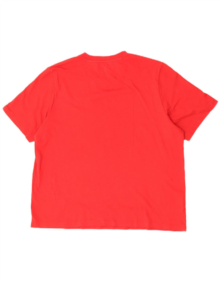Męska koszulka graficzna Adidas Top XL czerwona