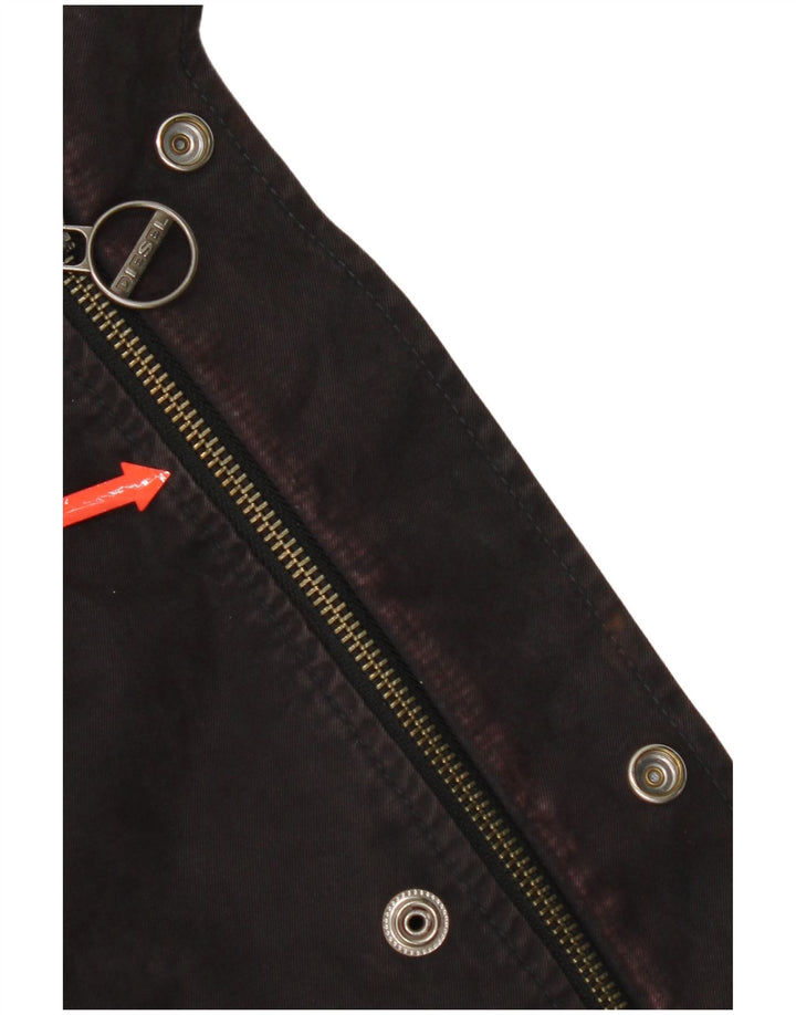 Damska kurtka użytkowa Diesel UK 18 XL, czarna, bawełniana