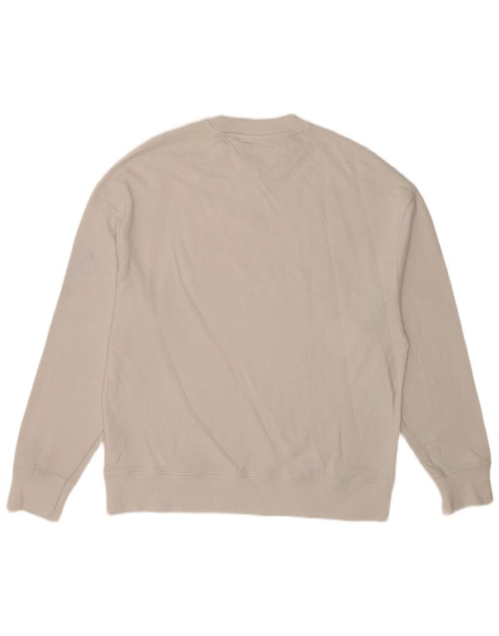 Męska bluza Tommy Hilfiger, średnia, biała bawełna