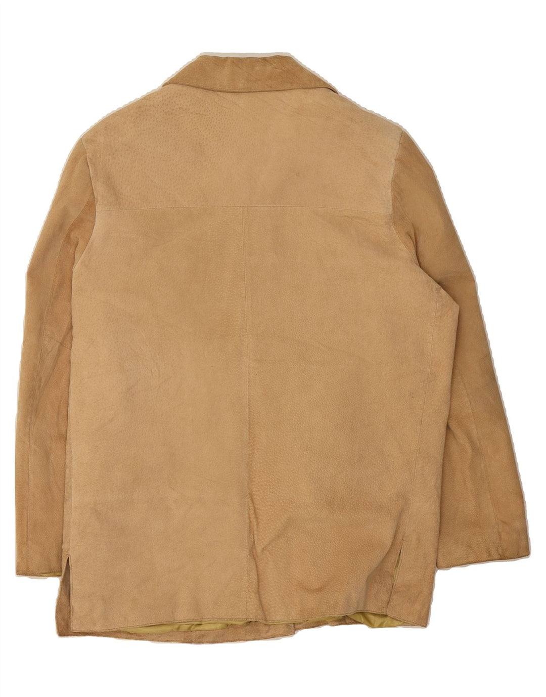 PRIVILEGI Womens Suede Jacket IT 48 XL Beige Leather Vintage Privilegi and Second-Hand Privilegi from Messina Hembry 