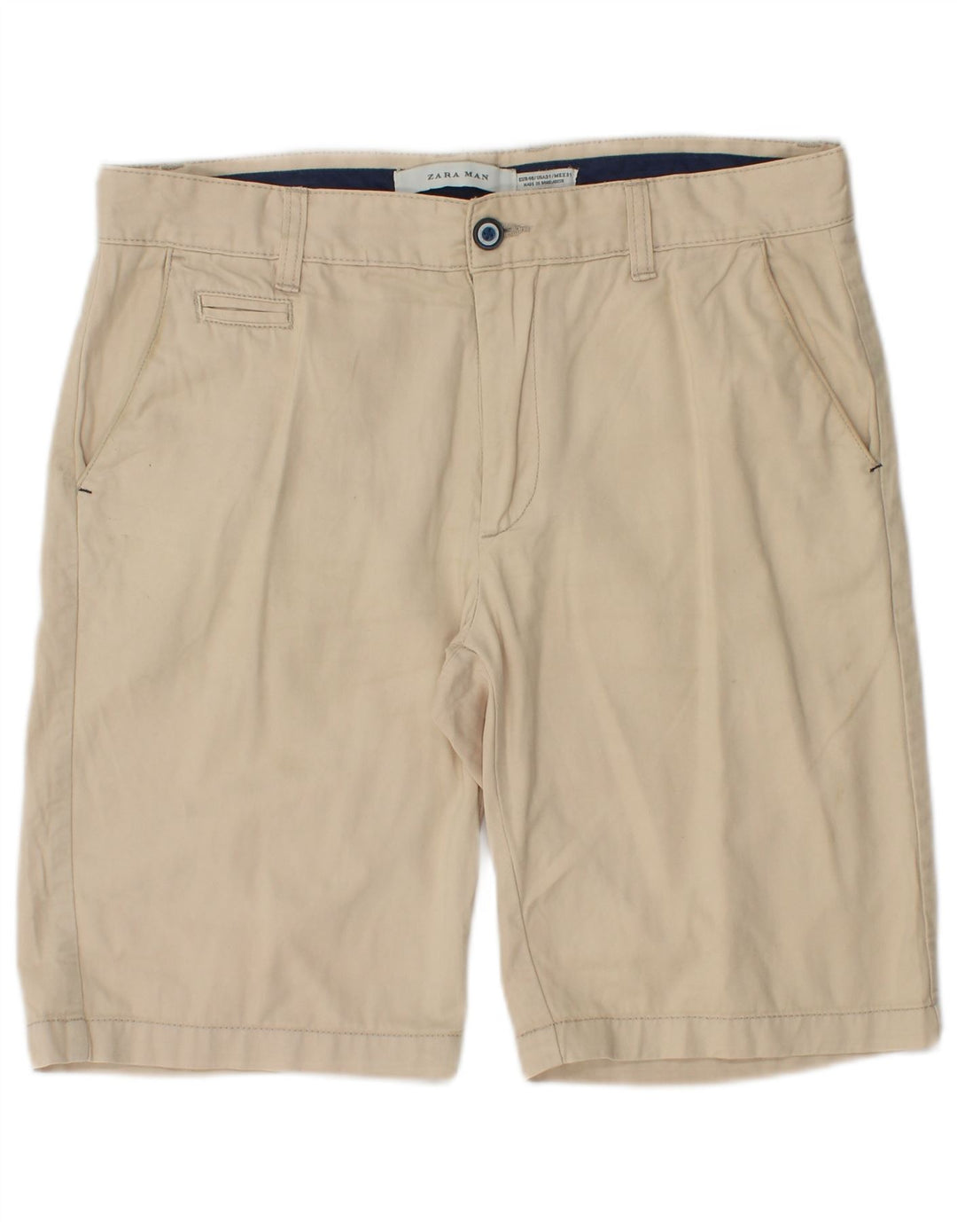 Męskie spodenki chino Zara EU 40 Medium W31 beżowe