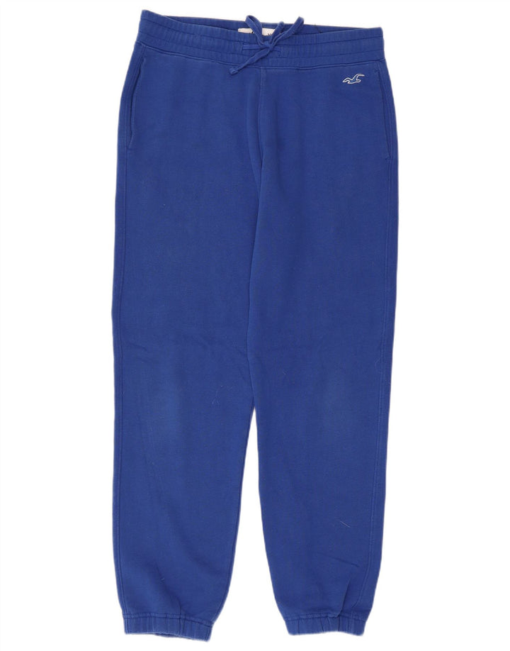 Męskie spodnie dresowe HOLLISTER Joggers XS Niebieskie