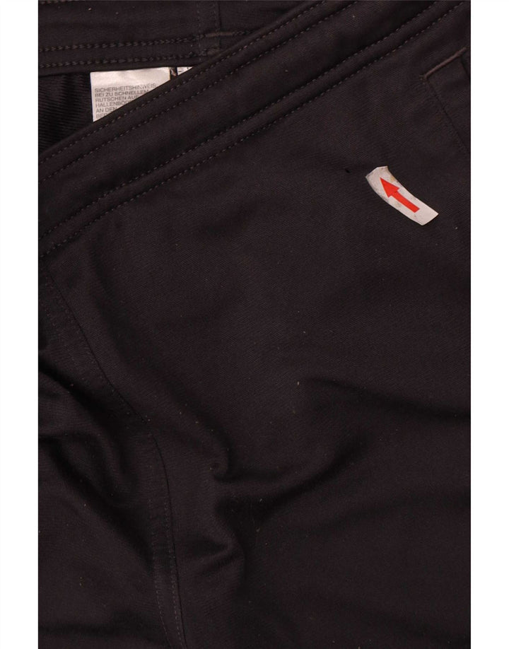 Damskie spodnie dresowe Adidas UK 12, średni czarny poliester