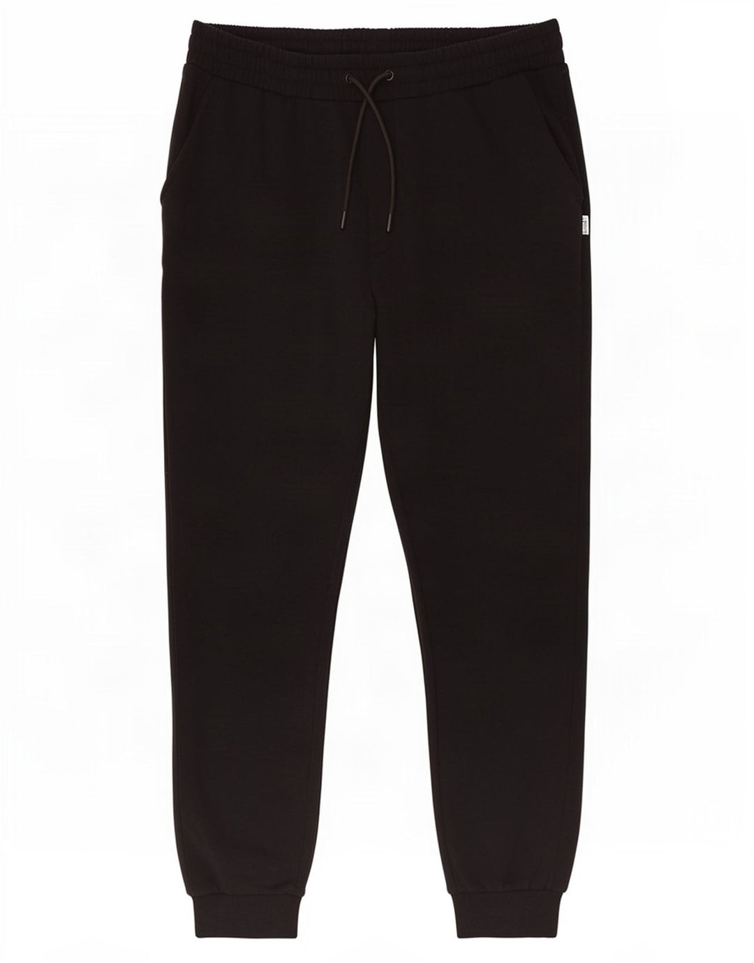 Męskie spodnie dresowe Jack & Jones, duże, czarne, poliestrowe