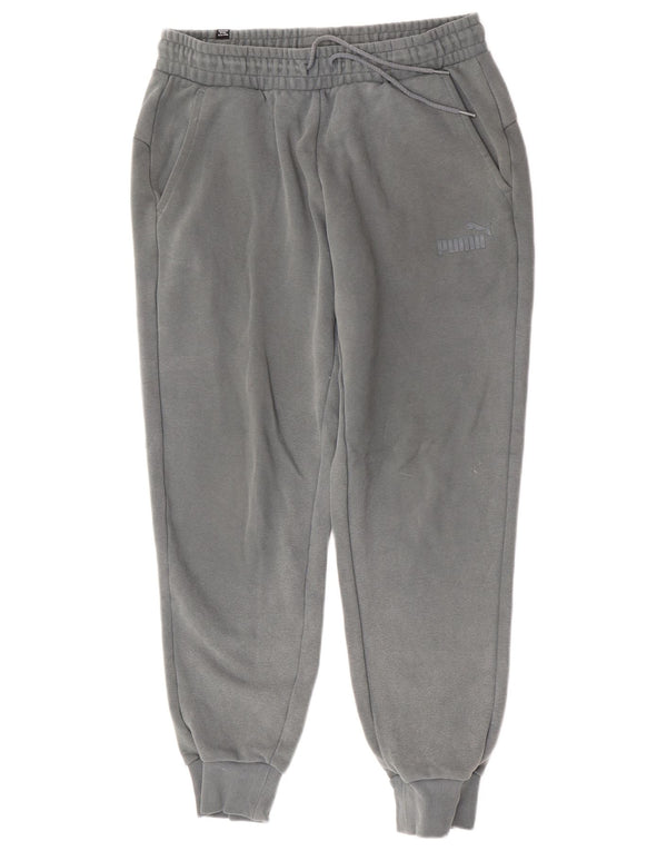 Puma Mens Tracksuit Trousers Joggers Medium Green Cotton