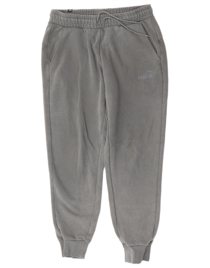 Męskie spodnie dresowe Puma Joggers, średnia zielona bawełna