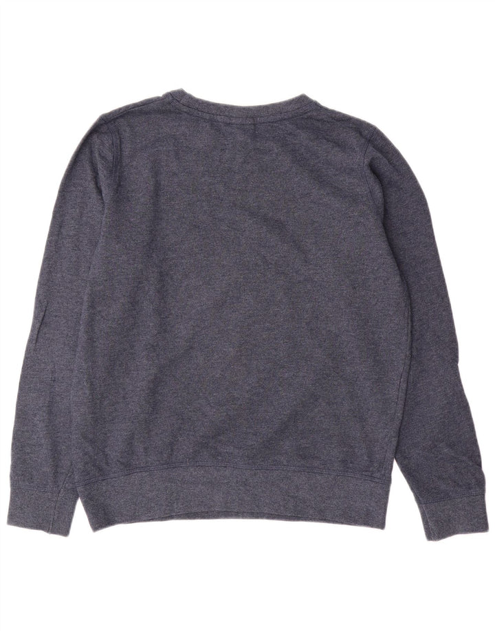 Damska bluza oversize Weird Fish z grafiką, UK 10, mała, granatowa
