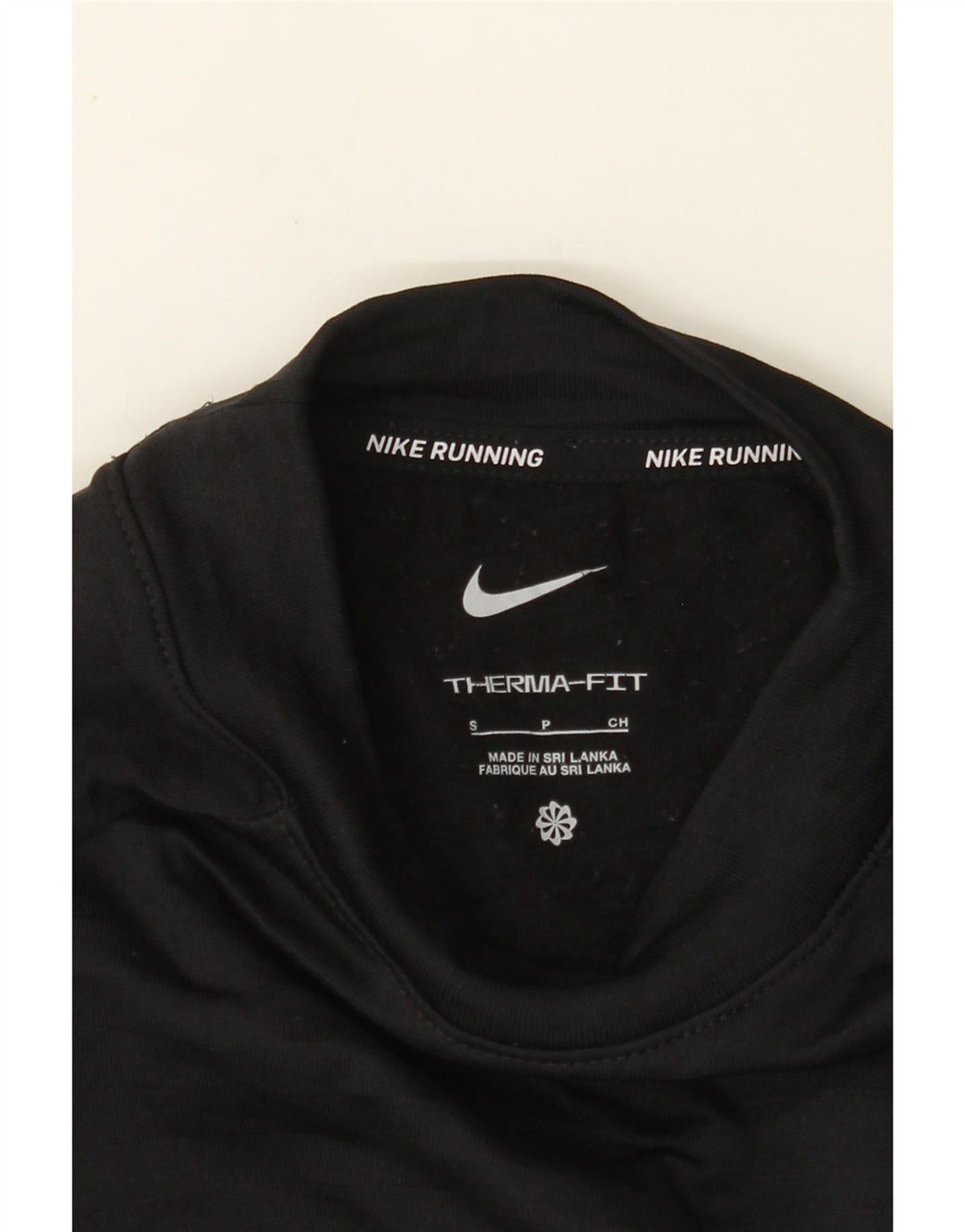 Damska koszulka NIKE Therma-Fit z długim rękawem, UK 10, mała czarna