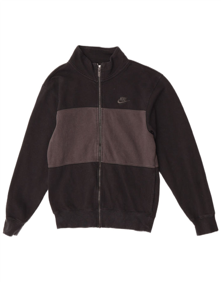 Męska bluza dresowa Nike XS, czarna, bawełniana z blokami kolorów