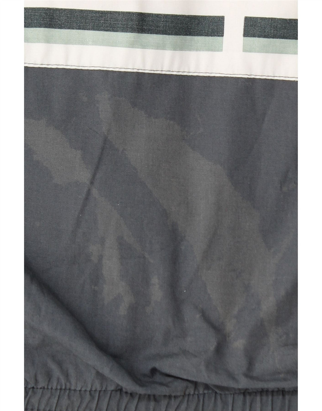 Męska kurtka dresowa LOTTO o luźnym kroju z grafiką, mała, biała, z blokami kolorów