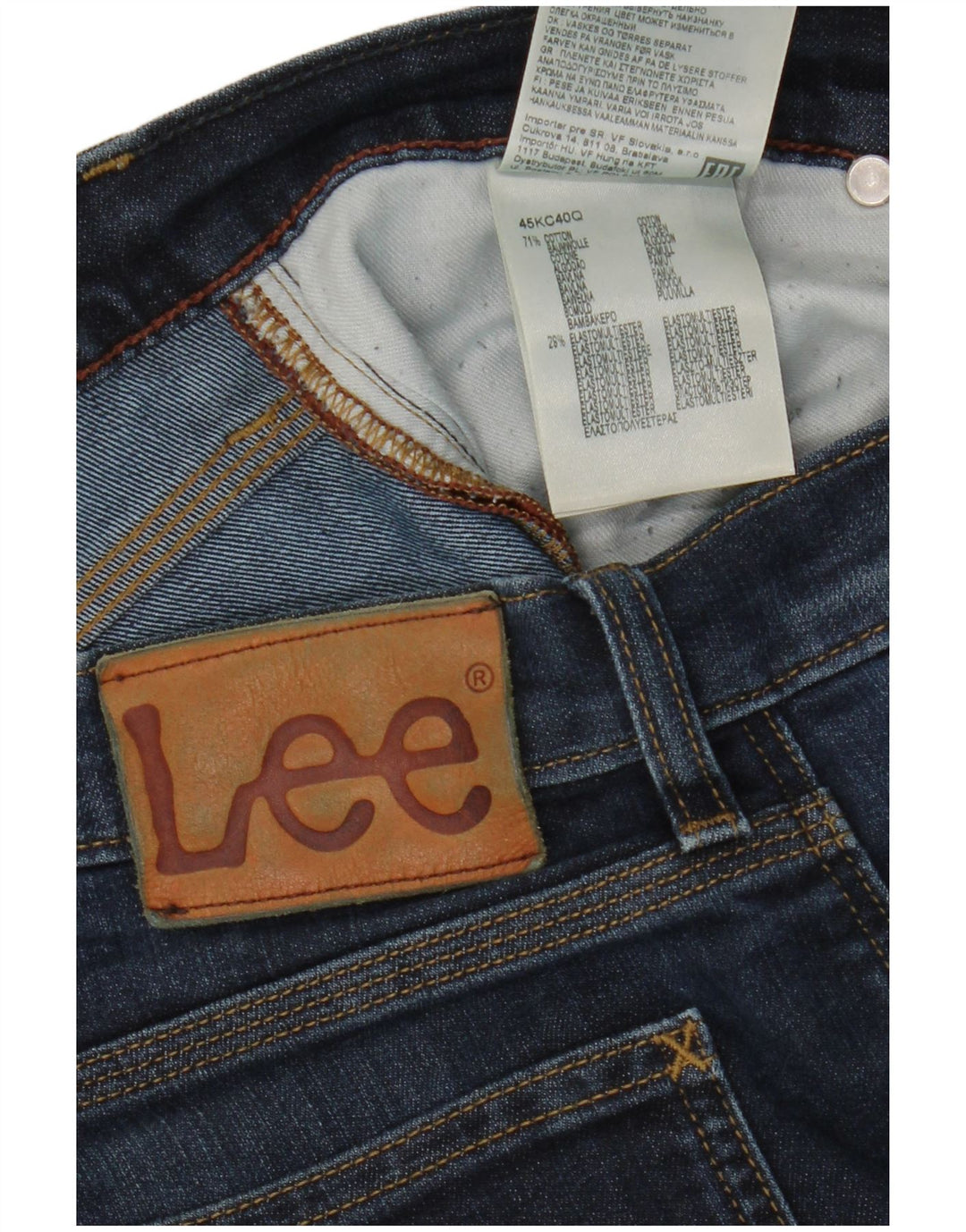 Męskie jeansy Lee Daren Slim W33 L31 Niebieskie bawełniane