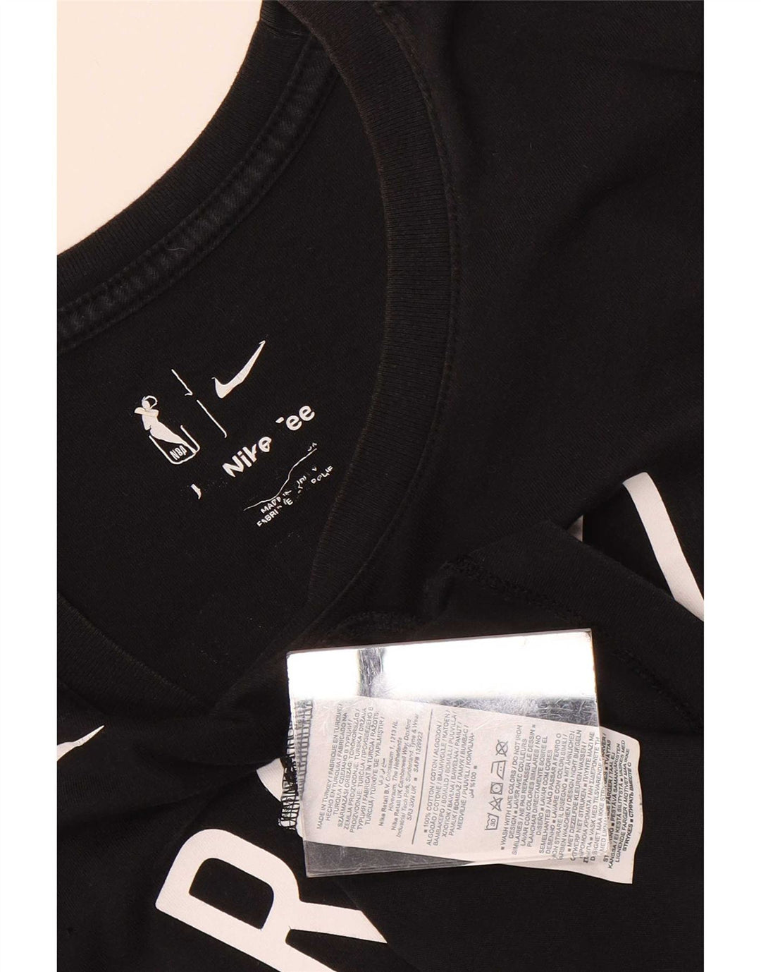 Męski T-shirt z grafiką Nike Brooklyn, mały, czarny, bawełniany